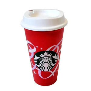 Starbucks 2013 Christmas Travel Cup Tumbler Holiday Reusable Plastic 16 oz.